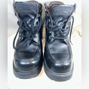 Timberland Black Leather Boots Men's Boots